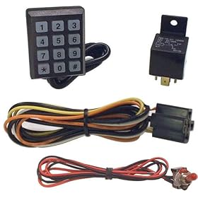 Megatronix - KPL - Illuminated Digital Keypad Car Immobilizer Security System For Starter Disable