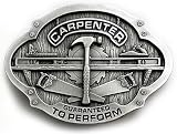 CARPENTER Belt Buckle Construction Trade Foreman Tools