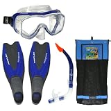 Aqua Lung Schnorchel-Set Tauchmaske Schnorchel Gr��e 41/42