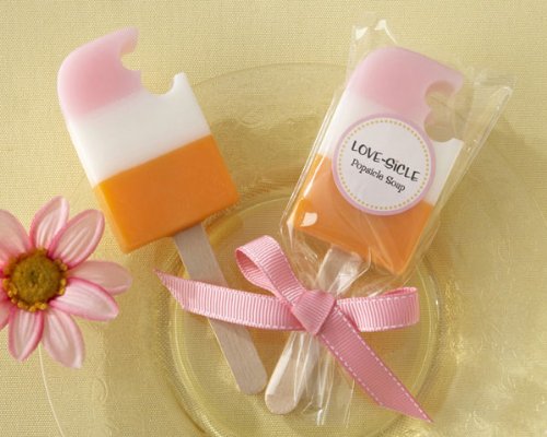 Love-sicle Lightly Scented Popsicle Soap (Set of 18)