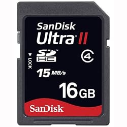SECURE DIGITAL, 16GB, ULTRA II, 15MB
