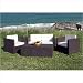 Bali Synthetic Wicker Set Color: Grey