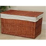 Rattan Wicker extra large Storage basket Trunk