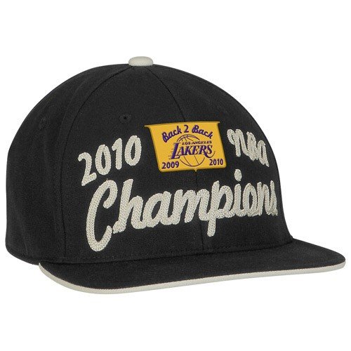 Los Angeles Lakers 2010 NBA Champions Adidas Locker Room Hat