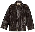Comus L Kids Boys 8-20 Washed Leather Jacket