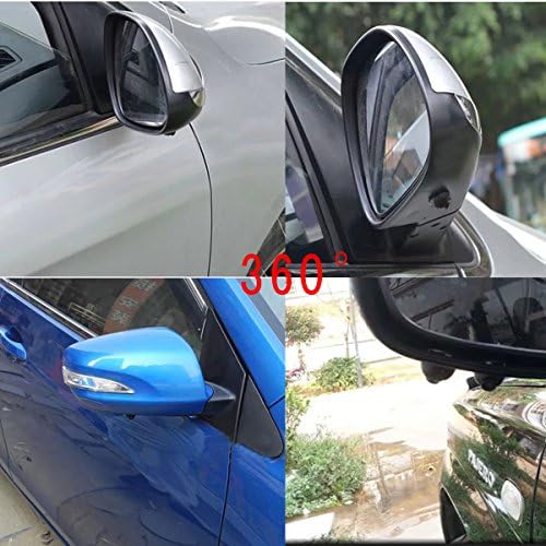 SOUESA®7 inch TFT-LCD High Definition Digital Panel Color Car Rear View Monitor with MP5 and FM Transmitter Function 7W DC 12V Vehicle Rearview Mirror Monitor Support 2 Video / Audio Input and MMC / MS / SD Card & USB Flash Disk with IR Remote Control for Car DVD, VCD, Backup Camera+Mini CCD Car 360 Rotation Waterproof(IP68) and Night Vision Rear/Front/Side View Eyeball Camera