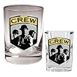 Columbus Crew MLS Rocks Glass and Square Shot Glass Set - Primary Logo by Great American Products
