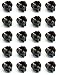 PA X 20 #555 T10 Pinball Machine Light Bulb Socket Twist Lock Wedge Instrument Base