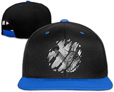 Damage Style Statue Of Liberty Vintage Adjustable Hats Unisex Hip-hop Baseball Caps RoyalBlue
