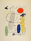 IMAGE OF 1959 Lithograph Joan Miro Art Graphique Maeght Mourlot - Original Lithograph