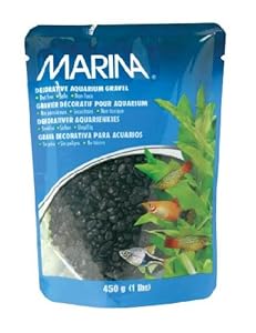 Marina Decorative Gravel, 1-Pound, Black