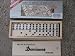 Double Six Standard Dominoes with Brass Spinner in Wooden Case 28 Piece