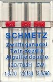 Schmetz Double Needle 3 Pk Assortment