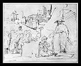 Rembrandt Harmensz. van Rijn (Christ appeared to Mary Magdalene) White Wood-Mounted Art Poster Print - 13