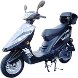 Mopeds 50cc Gas Moped Motor Scooter with Trunk! MC_U506
