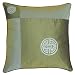 Decorative Handmade Green Cushion Cover / Pillow Sham - Chinese Symbol of Long Life Design