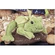 Leap Bearington 6" Plush Stuffed Frog with Croaking Sound Easter Basket Stuffed Animal Gift Spring Decoration By Bearington Collection