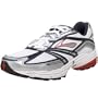 Brooks Men's Defyance 3 Running Shoe,Obsidian/Silver/Cardinal,8.5 US D