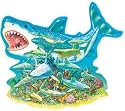 Shark Adventure Shaped 800 Piece Puzzle