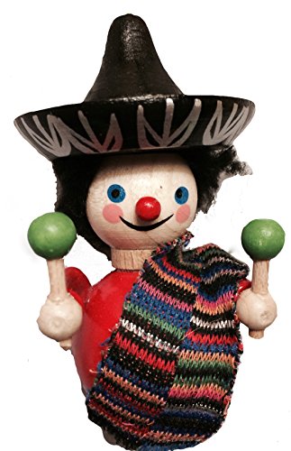 Steinbach Handmade German Wooden Ornament Mexican Boy Steinbach Handmade German Wooden Ornament Mexican Boy