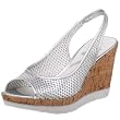 AK Anne Klein Women's Morty Leather Wedge