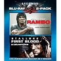 Legends of the Expendables: Rambo I: First Blood / Rambo IV (2008) (Sylvester Stallone Double Feature) (Bilingual) [Blu-ray]