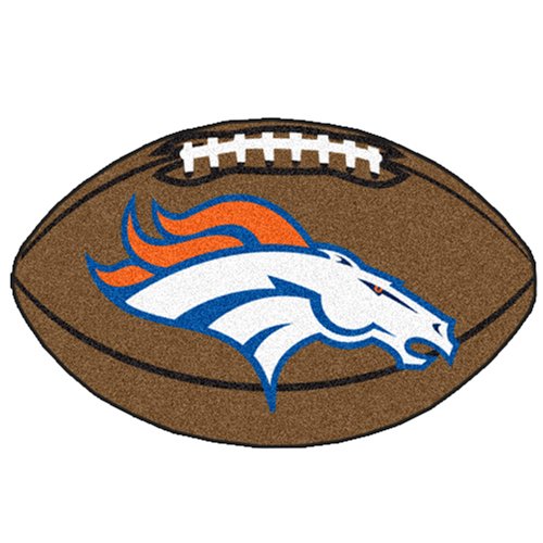 Fanmats 5719 NFL Denver Broncos Football Mat