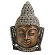 Terra-cotta Hand Painted Buddha Head Statue