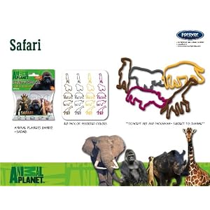 Forever Collectibles Animal Planet African Logo Bandz Bracelets by 
