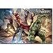 (22x34) The Avengers Strike Comic Poster Print