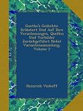  Goethe's Gedichte;...