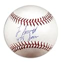 Lee Smith Autographed Baseball with 478 Saves Inscription