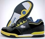 Lacoste Missouri Contrast Bumble Bee Mens Shoes Black Yellow