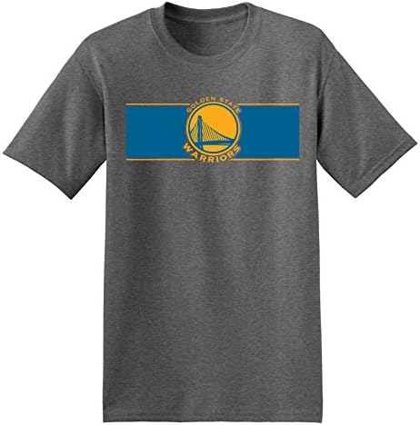 Mens Golden State Warriors T-Shirt, NBA Basketball T-Shirt (X-Large, Dark Gray)