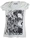 Scribble Cream Girls Juniors T-Shirt by Radiohead - Ships in ''24'' Hours!