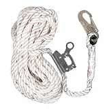 AO Safety/3M Tekk 94023 Safewaze 50-Feet Rope Lifeline with Rope Grab (Tools & Home Improvement)