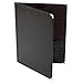 Deer River Choral Leatherette Folio With Pencil Loop Bottom Pockets Black 9x12