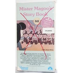 Mister Magoo's Story Book (Little Snow White, Don Quixote de la Mancha, A Midsummer Night's Dream) [VHS]