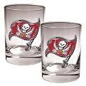 Tampa Bay Buccaneers Rocks Glass Set - Clear
