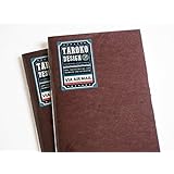 Taroko Design Tomoe River Regular Size Notebook, 2-Pack, Dots, Cream