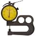 Starrett 1015MA Millimeter Reading Portable Dial Indicator 1015MA-481J Thickness Gauge Without Case, 0.01mm Graduation, 10mm Range, 0-100 Dial Reading