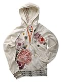 Roxy Calypso Women's Hooded Zip Sweatshirt - Pearl