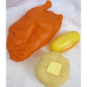 Little Tikes Pretend Play Kitchen Food, Chicken, Hot Dog, Mashed Potatoes Replacement Toys