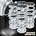 (Silver)acura 01 02 03 Cl /99 00 01 02 03 04 Aucra Tl /04 05 06 07 08 Acura TSX Lowering Coilover Springs Kit