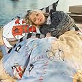K�ptn Sharky Bettw�sche Piratenschiff Hai 135x200 cm