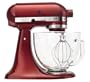 KitchenAid KSM158GBCA 90th Anniversary Limited-Edition 5-Quart Stand Mixer, Candy Apple Red
