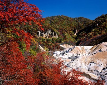 《オリジナルプリント》登別温泉・地獄谷（北海道/登別市）