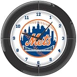 MLB New York Mets Everbrite Neon Wall Clock
