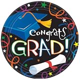 7 Inch Luncheon Plates - 50PK/Graduation