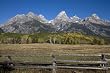 Parade of Peaks in Wyoming's Teton Valley - Captivating 16x20 Photographic Print by Carol M. Highsmith